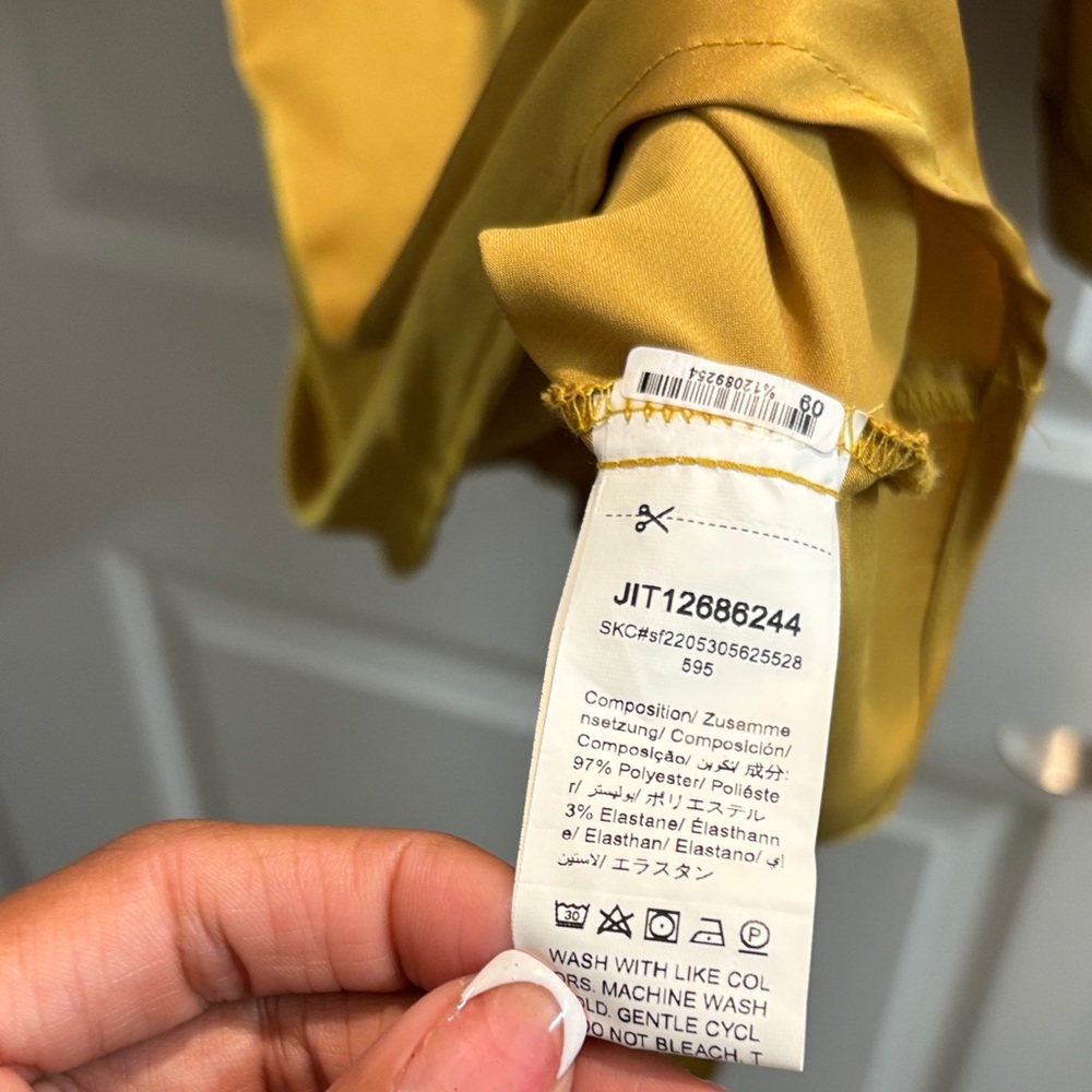 SHEIN gold Satin Mini Dress - Picture 8 of 8